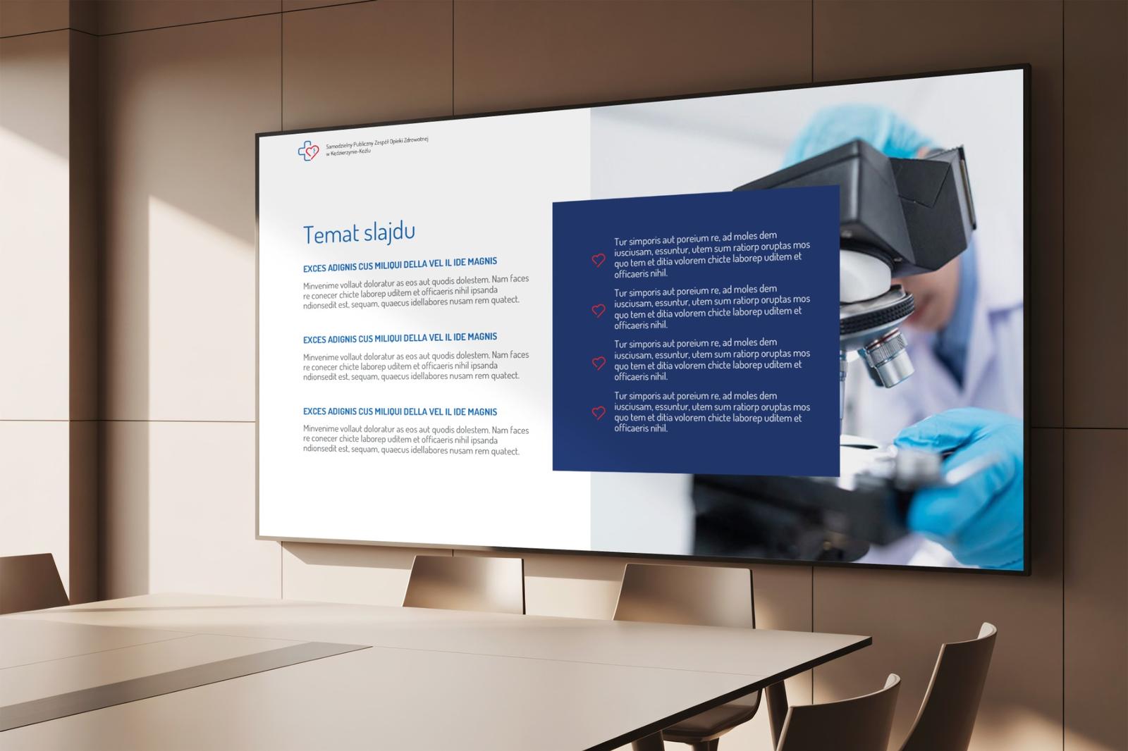 Katalogi i materiały firmowe — projekty do druku i online, w tym prezentacje PowerPoint.